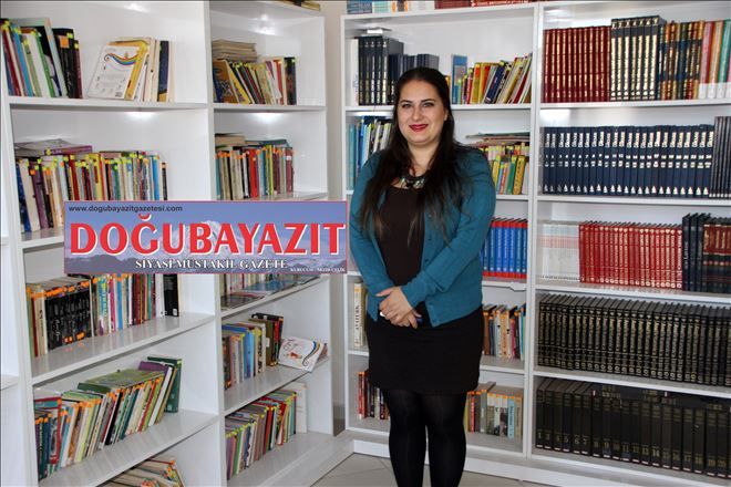 Diyadin´de Sosyal medya desteğiyle kütüphane kurdu