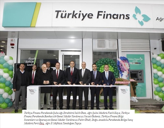Türkiye Finans, Ağrı şubesinin açılışını gerçekleştirdi