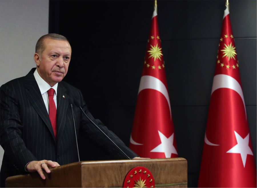 Cumhurbaşkanı Erdoğan: “Koronavirüs salgınının üstesinden gelecek imkân, moral ve kararlılığa sahibiz”