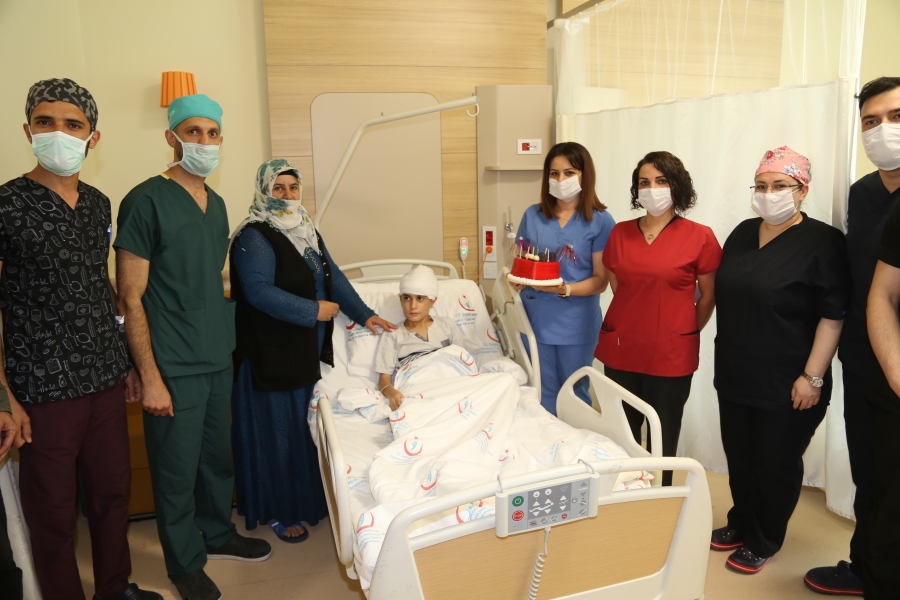 Doğum gününde ameliyat olan 10 yaşındaki Ağrı’lı Muhammet Ali