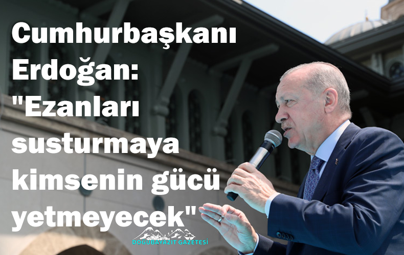Erdoğan: “Taksim Camimizin İstanbulumuz ülkemiz için hayırlara vesile olmasını istiyorum.”