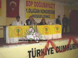 Doğubayazıt BDP Kongresi Yapıldı