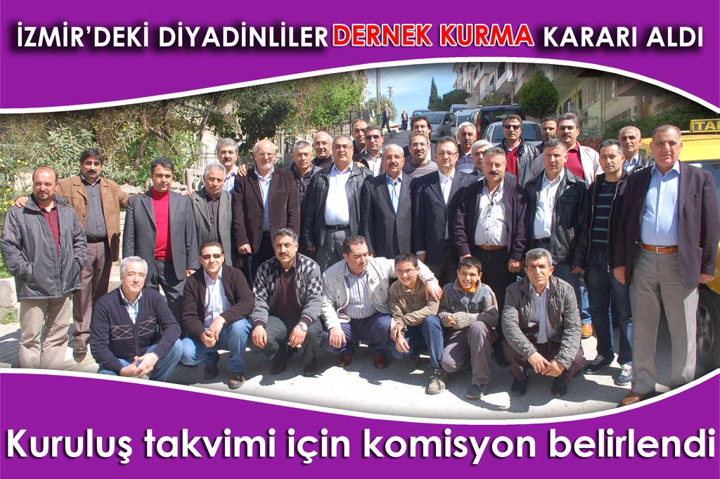 İzmir`deki Diyadinliler Dernek kuracak