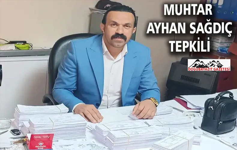  ÇİFTEPINAR MAHALLE MUHTARI AYHAN SAĞDIÇ, SAĞLIK OCAĞI KARARINA TEPKİLİ…