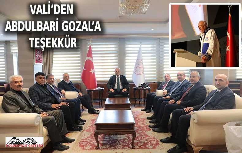 Ağrı Valisi Mustafa Koç, Hayırsever İş İnsanı Abdulbari GOZAL’ı Ağırladı…