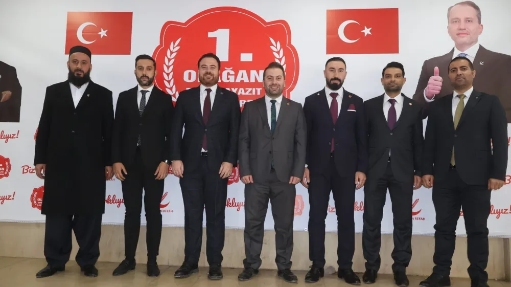 YENİDEN REFAH PARTİSİ DOĞUBAYAZIT İLÇE 1.OLAĞAN KONGRESİ YAPILDI