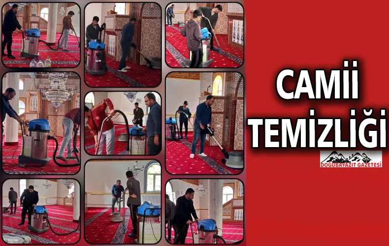 CEZMİ GÖK CAMİİ DE BAHAR TEMİZLİĞİ 