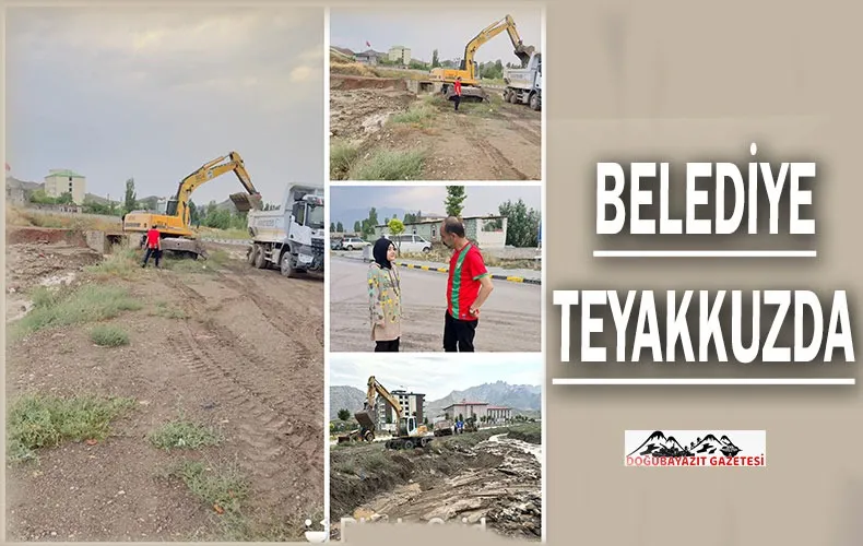 DOĞUBAYAZIT BELEDİYESİ’NİN SELLE MÜCADELESİ