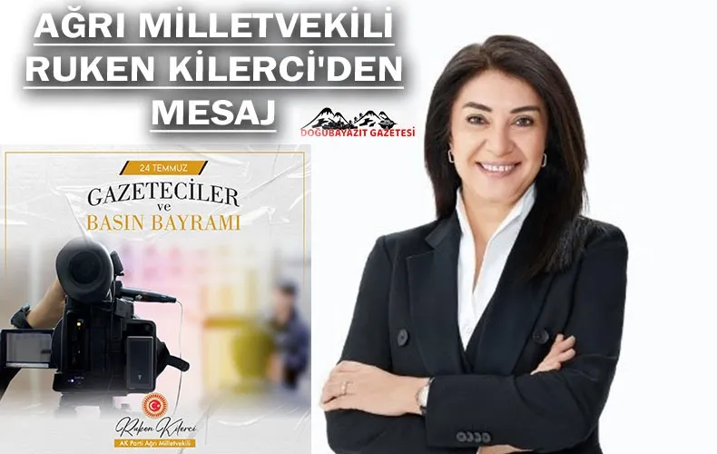 MİLLETVEKİLİ RUKEN KİLERCİ’NİN MESAJI AYNEN ŞÖYLE