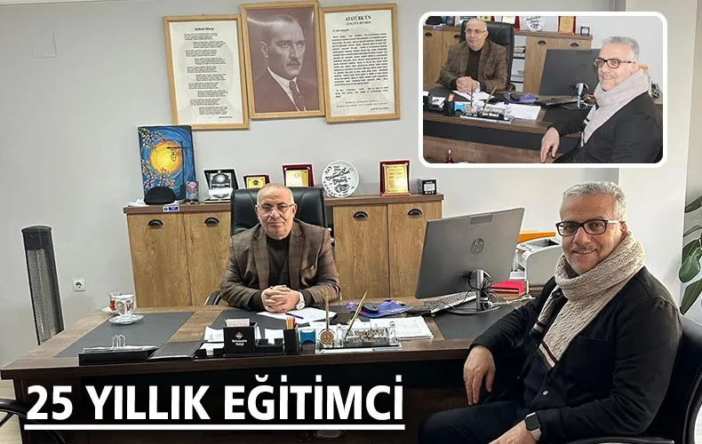 MİLLİ EĞİTİM ŞUBE MÜDÜRÜ M.NURİ AKKUŞ’A ZİYARET