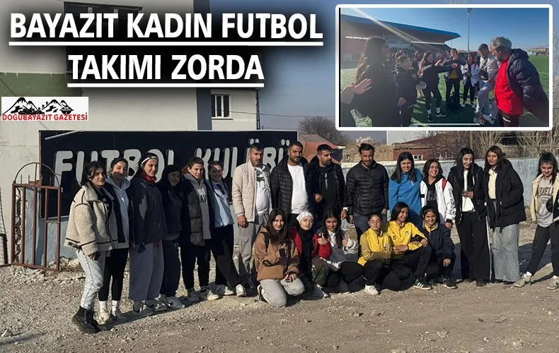 BAYAZIT KADIN FUTBOL TAKIMI DESTEK ARAYIŞINDA