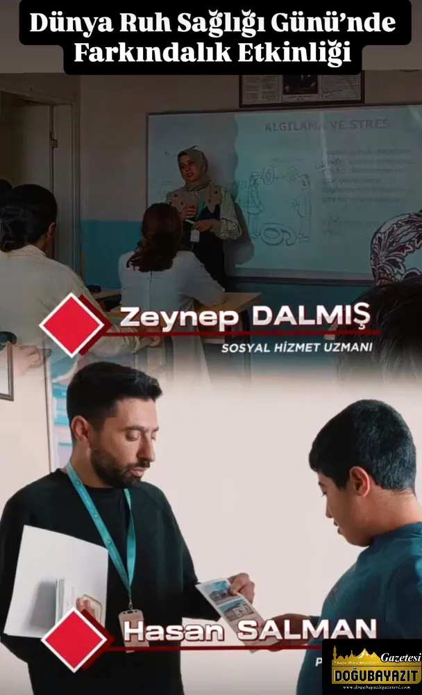 Dünya Ruh Sağlığı Günü’nde Farkındalık Etkinliği