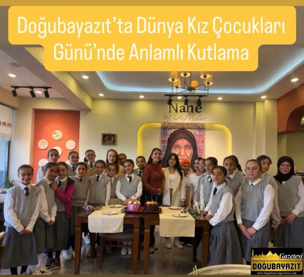 Doğubayazıt’ta Dünya Kız Çocukları Günü’nde Anlamlı Kutlama