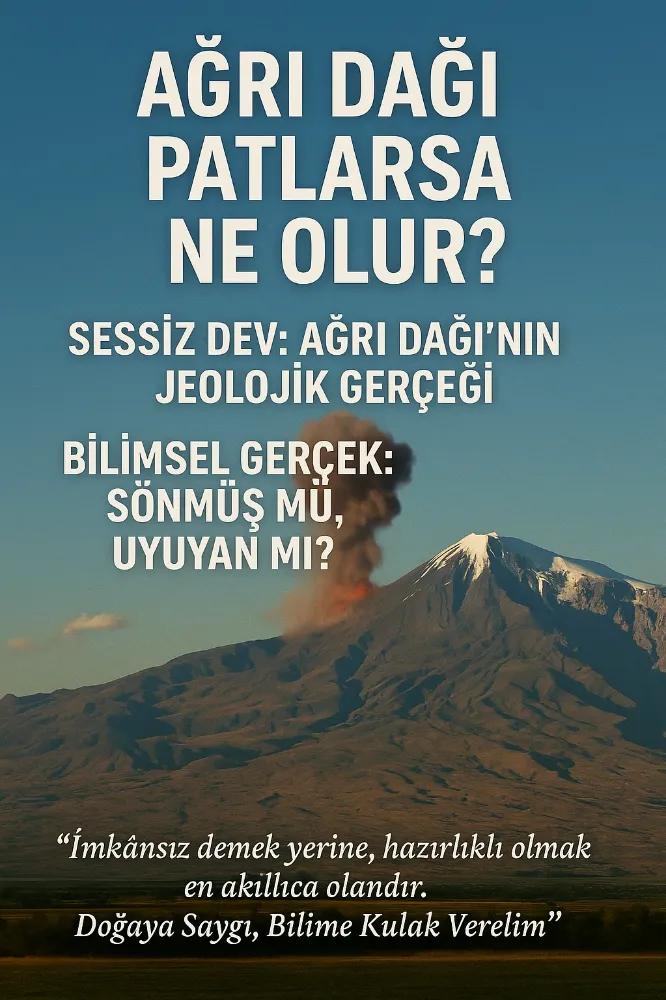 AĞRI DAĞI PATLARSA NE OLUR?