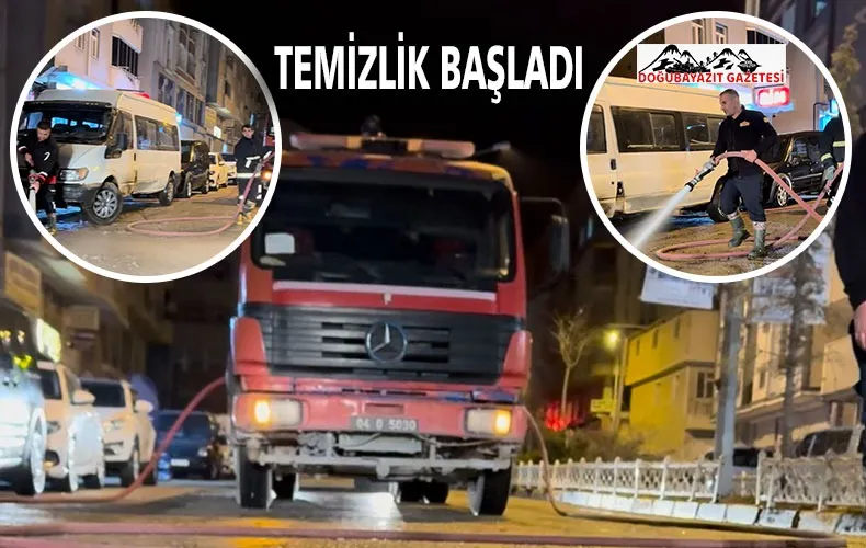 DOĞUBAYAZIT’TA GENEL HİJYEN BAŞLADI