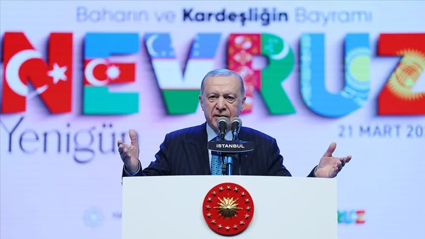 CUMHURBAŞKANI ERDOĞAN: 21 MART KARDEŞLİĞİN BAYRAMI OLSUN