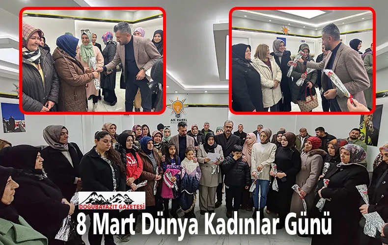AK PARTİ AĞRI KADIN KOLLARI, 8 MART DÜNYA KADINLAR GÜNÜ DOLAYISIYLA BASIN AÇIKLAMASI YAPTI