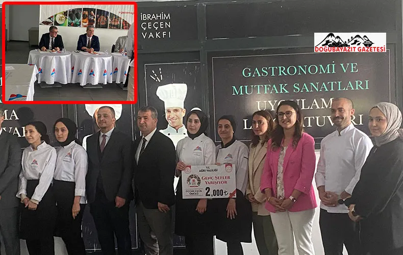 AĞRI’DA “GELECEĞİN ŞEFLERİ YARIŞIYOR” TEMALI TATLI YARIŞMASI DÜZENLENDİ