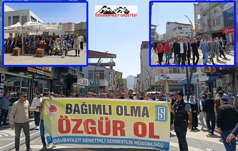 DOĞUBAYAZIT’TA BAĞIMLILIKLA MÜCADELE SEFERBERLİĞİ BAŞLATILDI