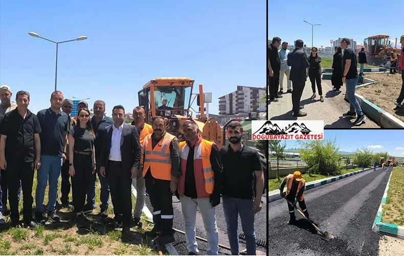 AĞRI EĞİTİM VE ARAŞTIRMA HASTANESİ’NDE ASFALT ÇALIŞMALARI BAŞLADI