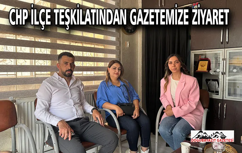 CHP İLÇE BAŞKANI BAYRAM İLBUĞA’DAN GAZETEMİZE TAZİYE ZİYARETİ