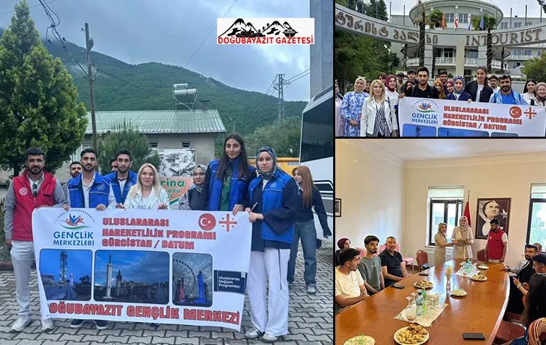 DOĞUBAYAZIT GENÇLİK MERKEZİNDEN “HAREKETLİLİK PROGRAMI” KAPSAMINDA GÜLCİSTANA ZİYARET