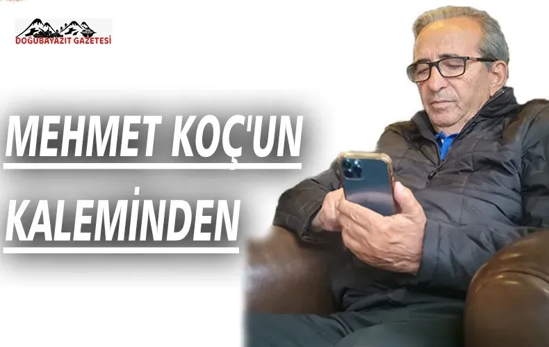 DOĞUBAYAZITLI OLMANIN SORUMLULUĞU