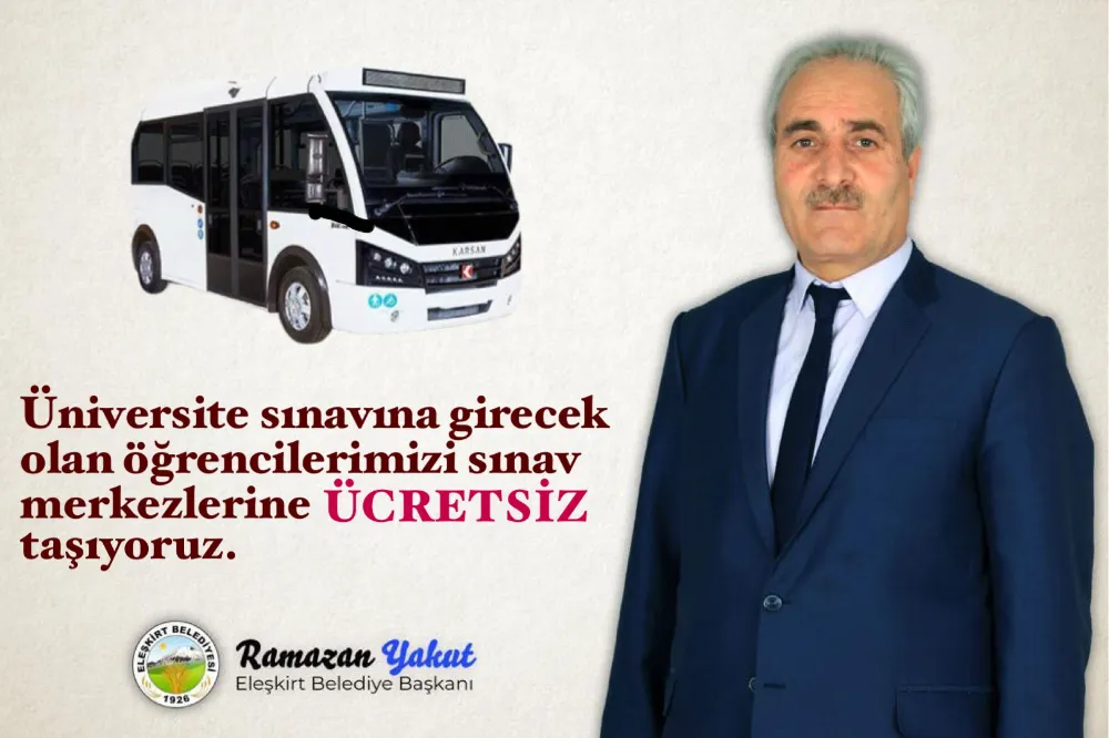 Eleşkirt Belediye Başkanı Ramazan Yakut