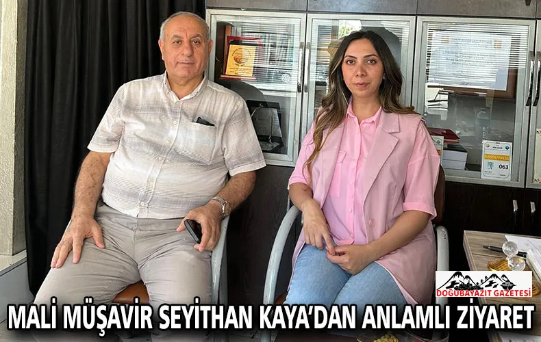 MALİ MÜŞAVİR SEYİTHAN KAYA’DAN ANLAMLI ZİYARET: “NEZİR ÇELİK’İN EMANETİ EMİN ELLERDE”