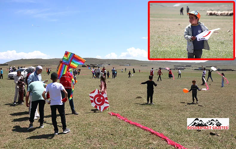 TÜRK KIZILAY, BAYRAM ÖNCESİ GÖÇERLERE YAYLADA ŞENLİK DÜZENLEDİ