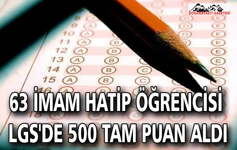 63 imam hatip öğrencisi LGS