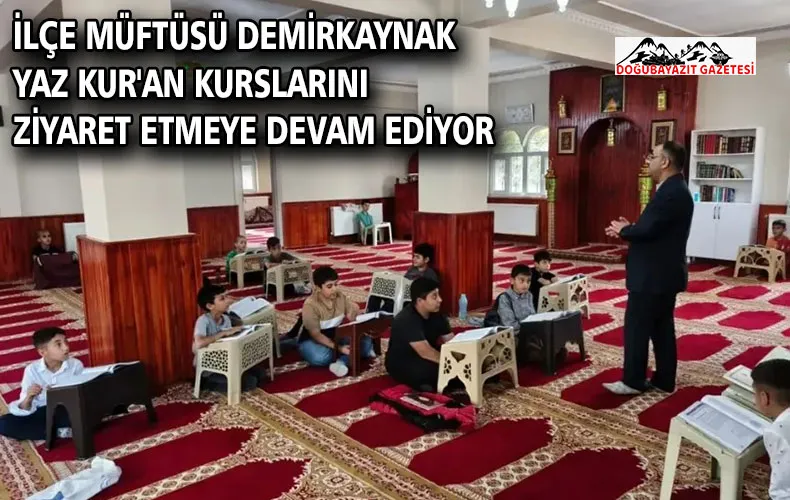 İlçe Müftüsü Demirkaynak Yaz Kur