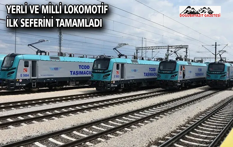 Yerli ve milli lokomotif ilk seferini tamamladı