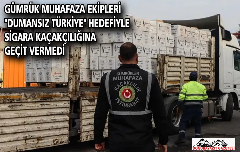 Gümrük Muhafaza ekipleri 