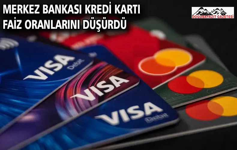Merkez Bankası kredi kartı faiz oranlarını düşürdü