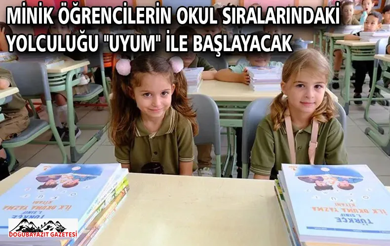 Minik öğrencilerin okul sıralarındaki yolculuğu 