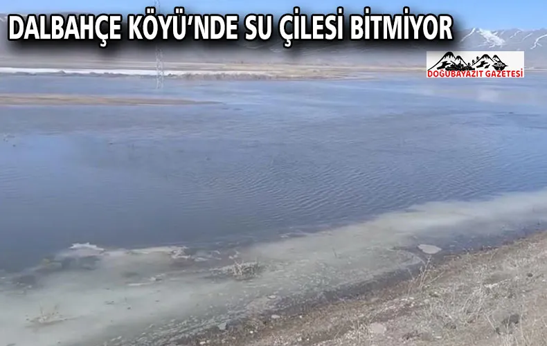 DALBAHÇE KÖYÜ’NDE SU ÇİLESİ BİTMİYOR