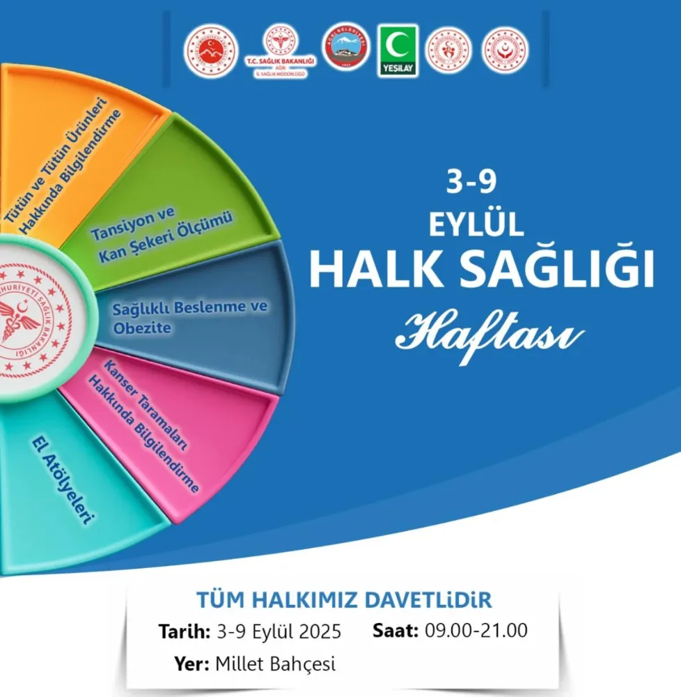 AĞRI GENELİNDE HALK SAĞLIĞI HAFTASI ETKİNLİKLERİ BAŞLADI