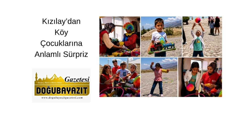 Kızılay’dan Köy Çocuklarına Anlamlı Sürpriz