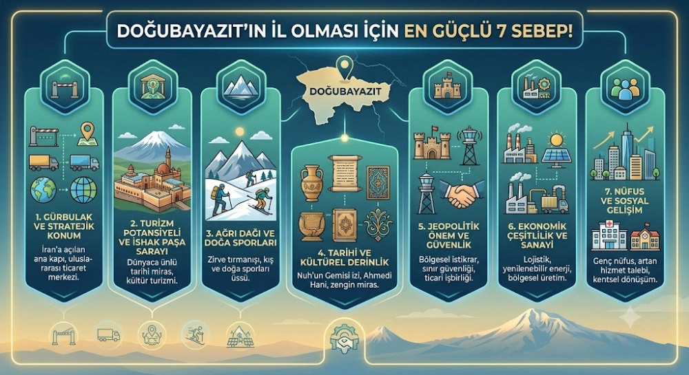 İşte Doğubayazıt’ın İl Olması İçin En Güçlü 7 Sebep!