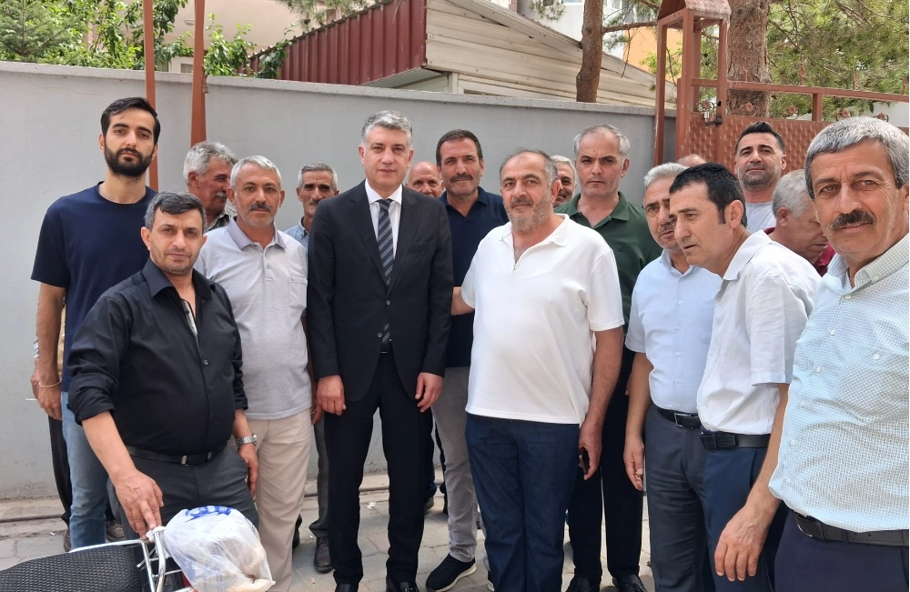 Eski Kaymakam Ulaş Akhan’dan Eryılmaz Ailesine Taziye Ziyareti