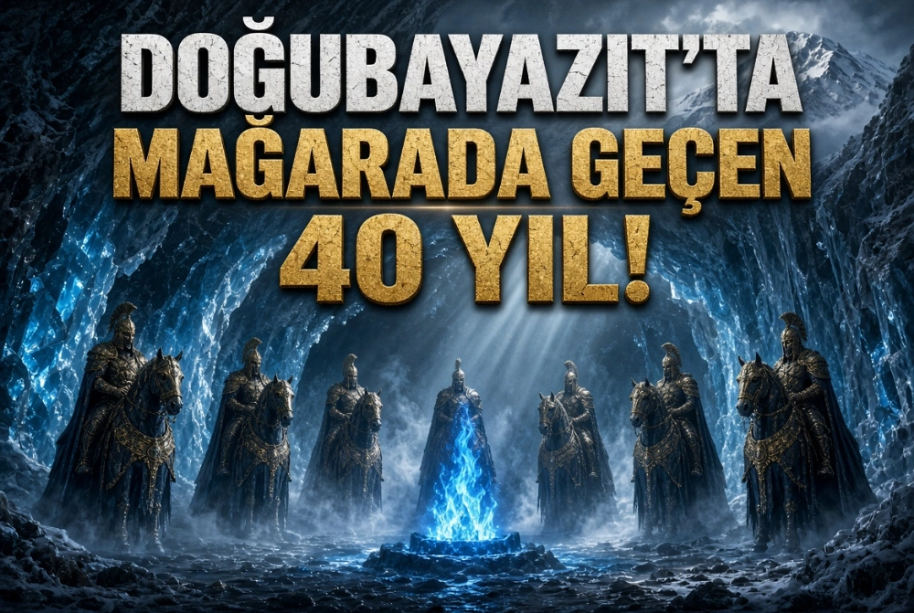 Doğubayazıt'ta Mağarada Geçen 40 Yıl!