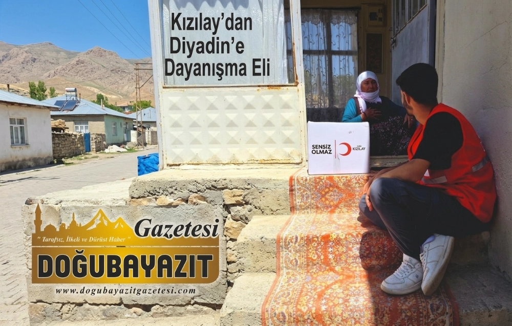 Kızılay’dan Diyadin’de Dayanışma Eli