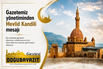 Gazetemiz yönetiminden Mevlid Kandili Mesajı
