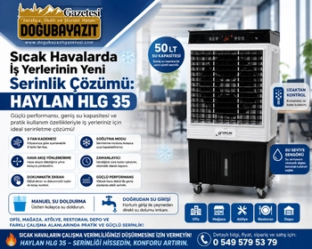 SICAK HAVALARDA İŞ YERLERİNİN YENİ SERİNLİK ÇÖZÜMÜ: HAYLAN HLG 35