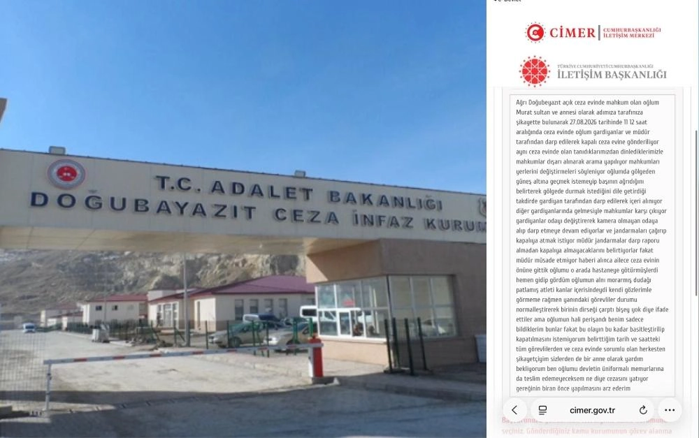 Doğubeyazıt’ta annenin duyulmayan sesi: “Oğlum darp ediliyor”